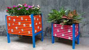 Recycling Pvc Pipe Into Flower Planter