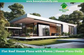Flat Roof House Plans With Photos