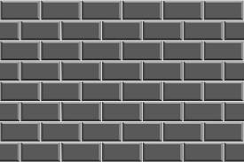 Ceramic Brick Wall Background