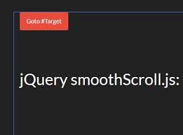 smooth scroll javascript jquery plugins