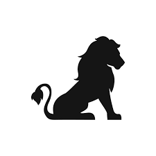 Lion Silhouette Lion Icon Lion Painting