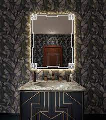 Etch Grand Mirrors Etched Design