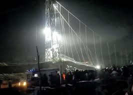 75 dead in india bridge collapse during
