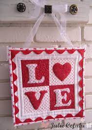 Love Letters Mini Quilt The Crafty