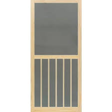 Bar Stainable Screen Door Dsu536