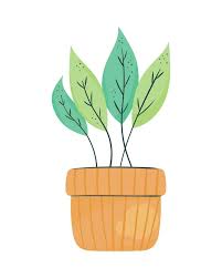 Houseplant In Brick Pot Icon 24493048