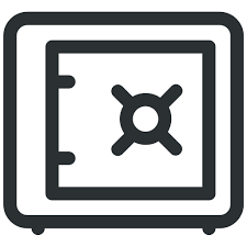 Safe Security Vault Icon In