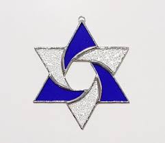 Stained Glass Star Suncatcher Star Of