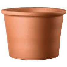 Terra Cotta Clay Cylinder Pot
