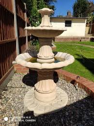 Outdoor Stone Water Fountain Brass