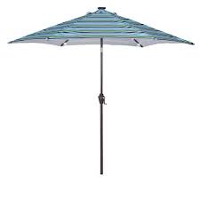 Steel Market Solar Tilt Patio Umbrella