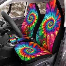 Tie Dye Seat Cover