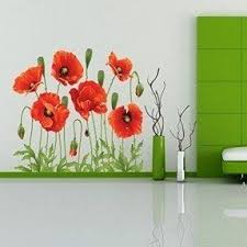 Ceramic Flower Wall Art Foter Poppy