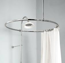 Round Shower Curtain Rod