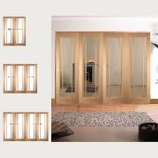 Oak Worcester Glazed Room Divider