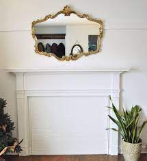 Diy Faux Beam Fireplace Mantel Cover