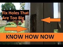 Hole Too Big Or Stripped Fix It