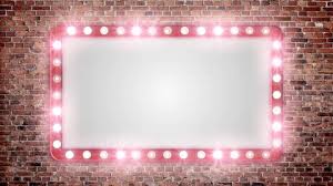 Blank Marquee Theatre Background