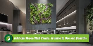 Artificial Green Wall Panels A Guide