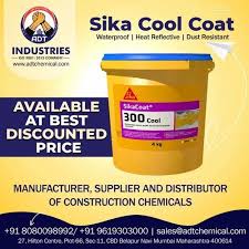 Sika Cool Coat For Terrace Roof Slabs