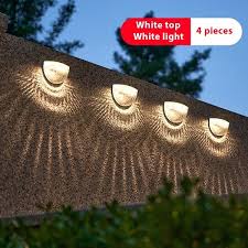 Solar Powered Courtyard Wall Light