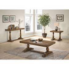 Best Master Furniture Amy Driftwood Sofa Table