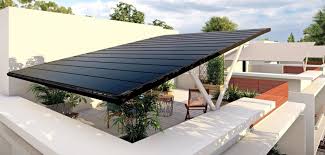 Integrated Solar Rooftop Gazebo