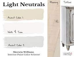 Tan Gray And White Home Paint Color