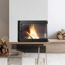 Cast Iron Fireplace Simple Left 15 Kw Ø
