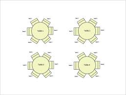 24 Seating Chart Templates Doc Pdf