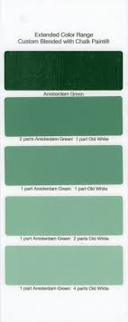Chalk Paint Sample Board Colors All