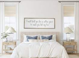 Master Bedroom Wood Sign