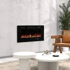 Electric Fireplace Recessed 3 8 034