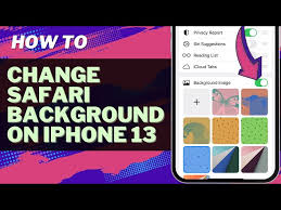 Change Safari Background On Iphone 13