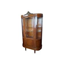 Display Cabinet In Wood And Glass