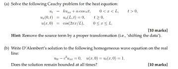 Cauchy Problem For The Heat Equation