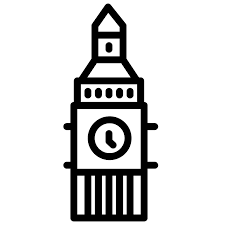 London Clock Icon Free
