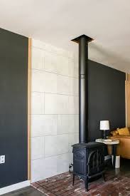 Faux Concrete Wall Panels Behind