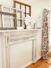 Vintage Fireplace Mantel Install