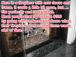 Majestic Replacement Glass Doors