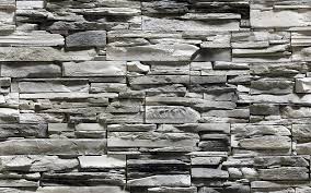 Gray Brickwall Macro Gray Stones