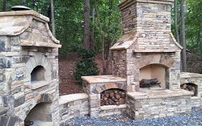 Outdoor Fireplaces Huntsville Brick Stone