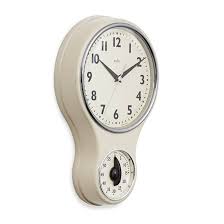 Acctim Kitchen Time Wall Clock With