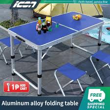 Folding Table And Chair Aluminum Alloy