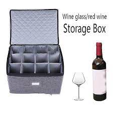 Wine Glass Storage Holds 12 Wine