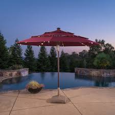 11ft Solar Led Umbrella Proshade