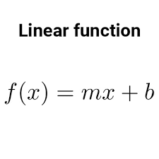 Linear Function Definition Graph And