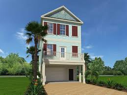 Narrow Lot House Plans Coastal House