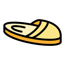 Home Slippers Comfortable Icon Outline