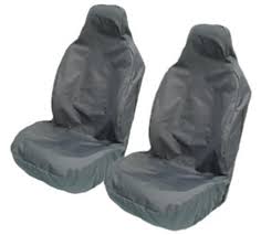 Maypole Front Seat Covers Grey Pair Mp650